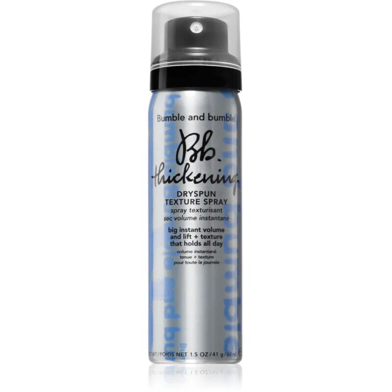Bumble and Bumble Thickening Dryspun Texture Spray spray a hajra a maximális dús hatásért 60 ml