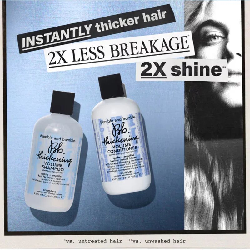 Bumble and Bumble Thickening Volume Conditioner kondicionáló a dús és erős hajért 60 ml