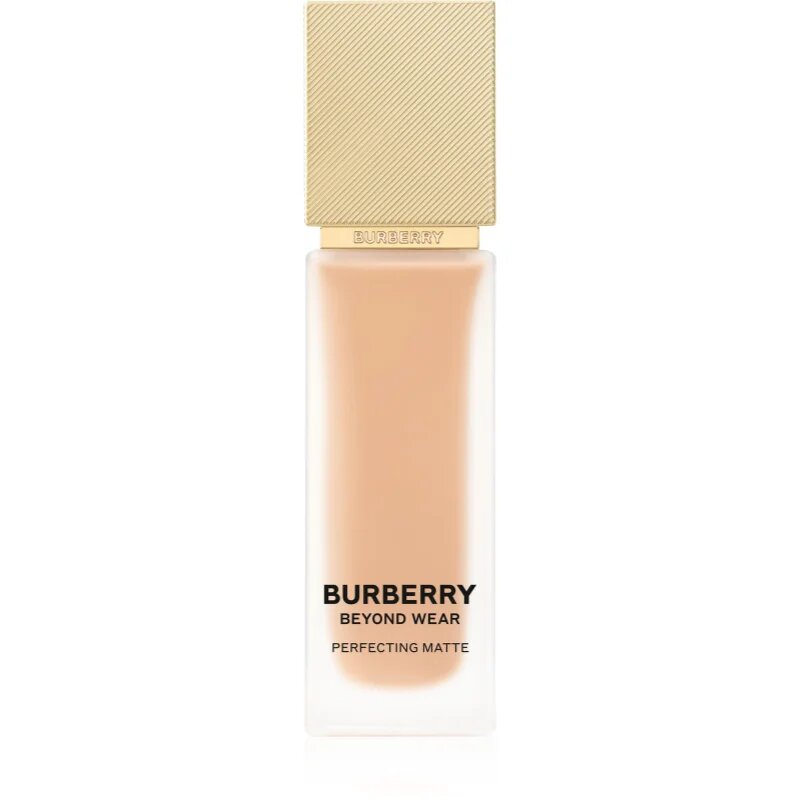 Burberry Beyond Wear Perfecting Matte Foundation mattító folyékony alapozó árnyalat Light Warm 040 30 ml