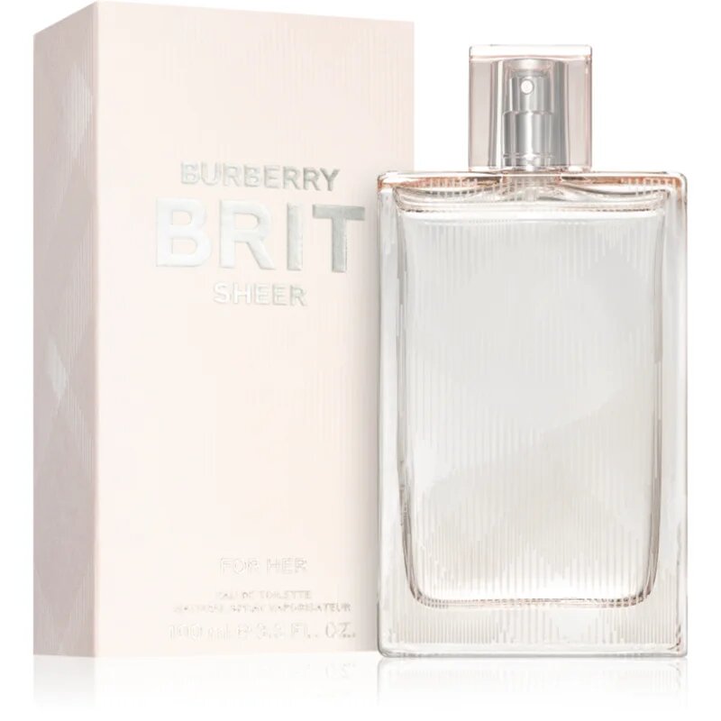 Burberry Brit Sheer Eau de Toilette hölgyeknek 100 ml