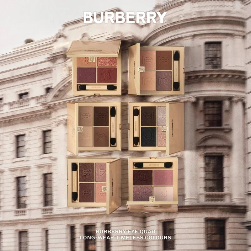 Burberry Eyequads Palette szemhéjfesték paletta árnyalat Dusty Caramel Eye 02 4.7 g