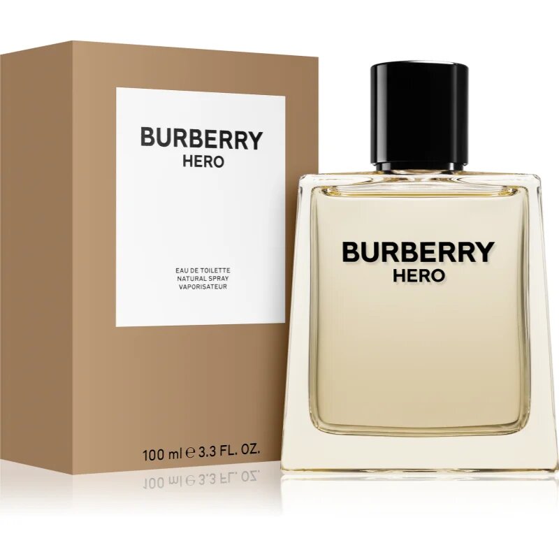 Burberry Hero Eau de Toilette utántölthető uraknak 100 ml