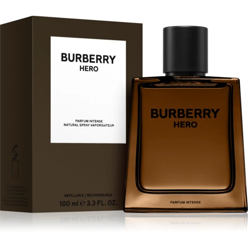 Burberry Hero Parfum Intense parfüm utántölthető uraknak 100 ml