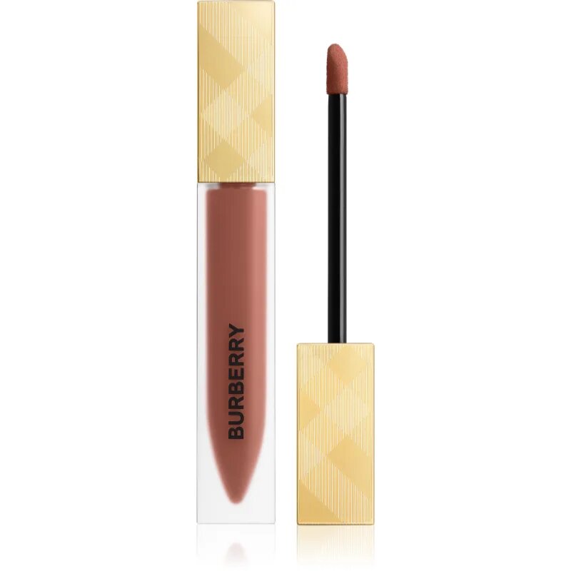 Burberry Kisses Liquid Matte mattító folyékony rúzs árnyalat Darjeeling Brown 086 6 ml