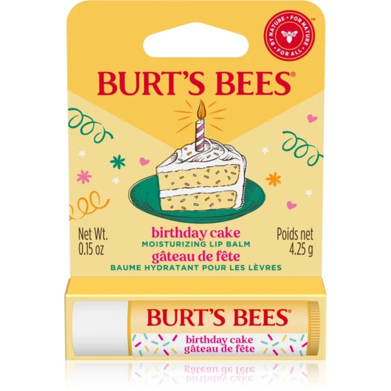 Burt’s Bees Birthday Cake ajakápoló méhviasszal íz Vanilla Cake 4.25 g