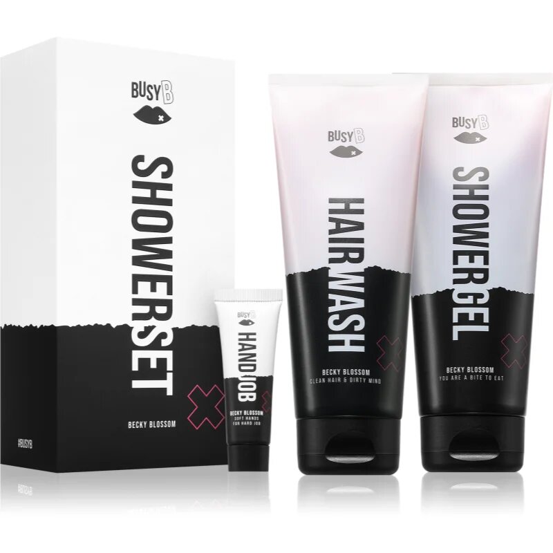 BusyB Becky Blossom ShowerSet szett zuhanyba hölgyeknek