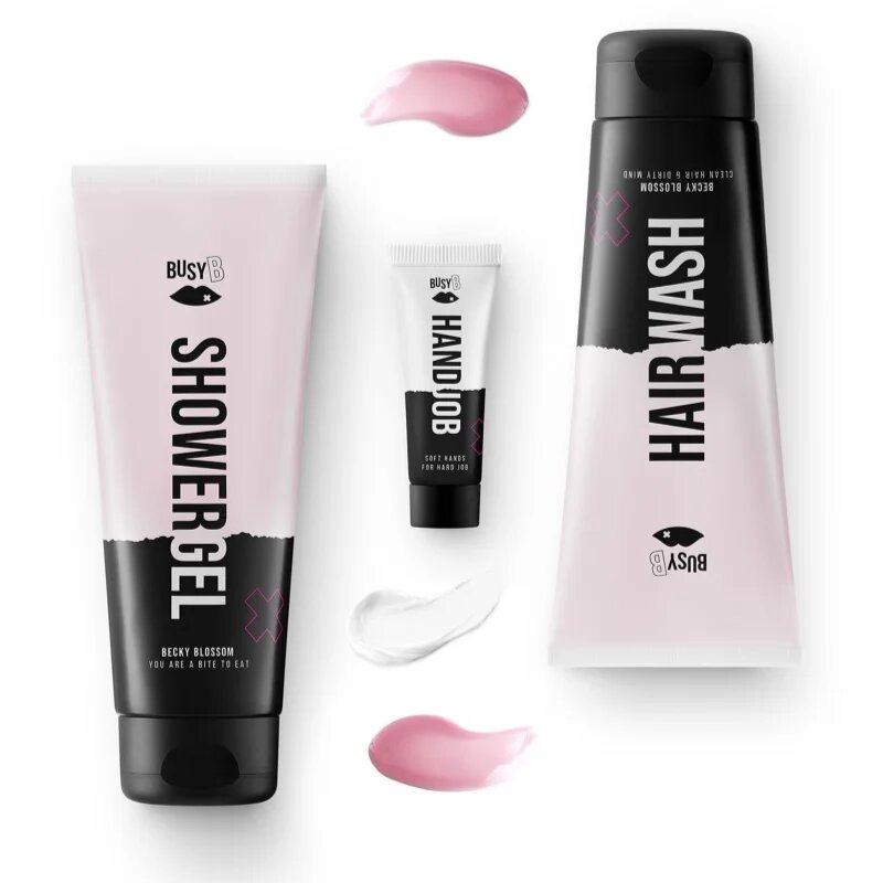 BusyB Becky Blossom ShowerSet szett zuhanyba hölgyeknek