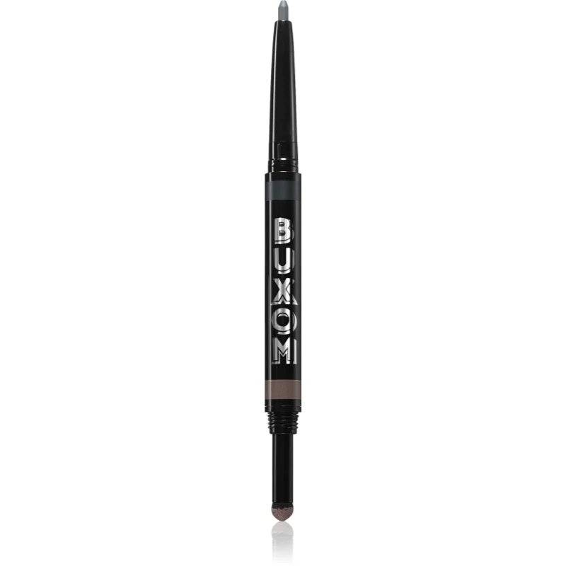 Buxom FLIP SIDE DUAL-ENDED EYELINER & SHADOW krémes szemhéjfestékek és szemhéjtusok ceruzában árnyalat Totally Taupe 0.78 g