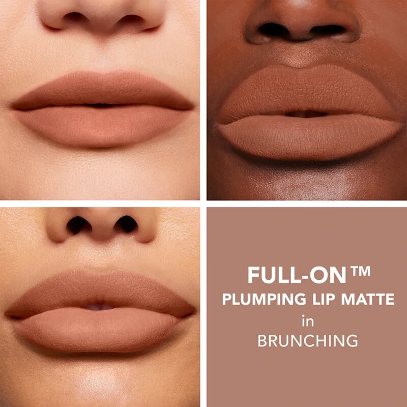 Buxom FULL-ON™ PLUMPING LIP MATTE matt folyékony állagú ajakrúzs árnyalat Brunching 42 ml