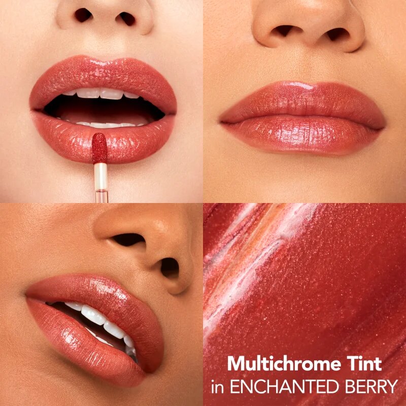 Buxom PLUMP SHOT™ COLLAGEN PEPTIDES ADVANCED PLUMPING MULTICHROME LIP SERUM csillogó ajakfény nagyobbító hatás árnyalat Enchanted Berry 4 ml