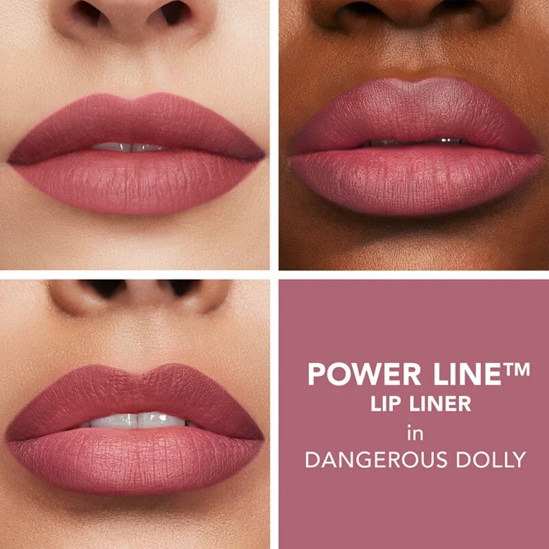 Buxom POWER LINE™ PLUMPING LIP LINER ajakceruza nagyobbító hatás árnyalat Dangerous Dolly 03 g