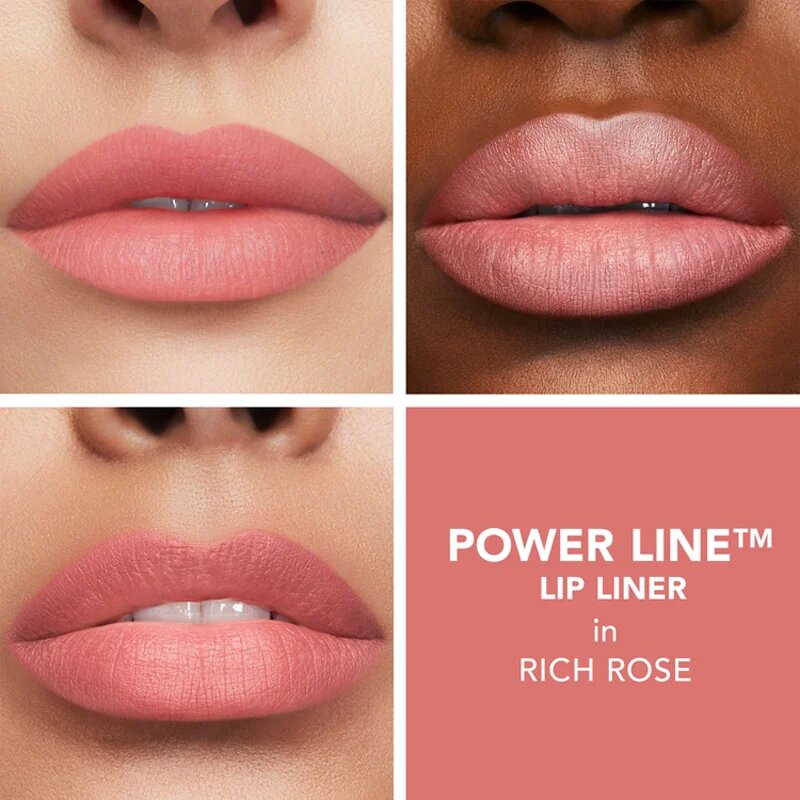Buxom POWER LINE™ PLUMPING LIP LINER ajakceruza nagyobbító hatás árnyalat Rich Rose 03 g