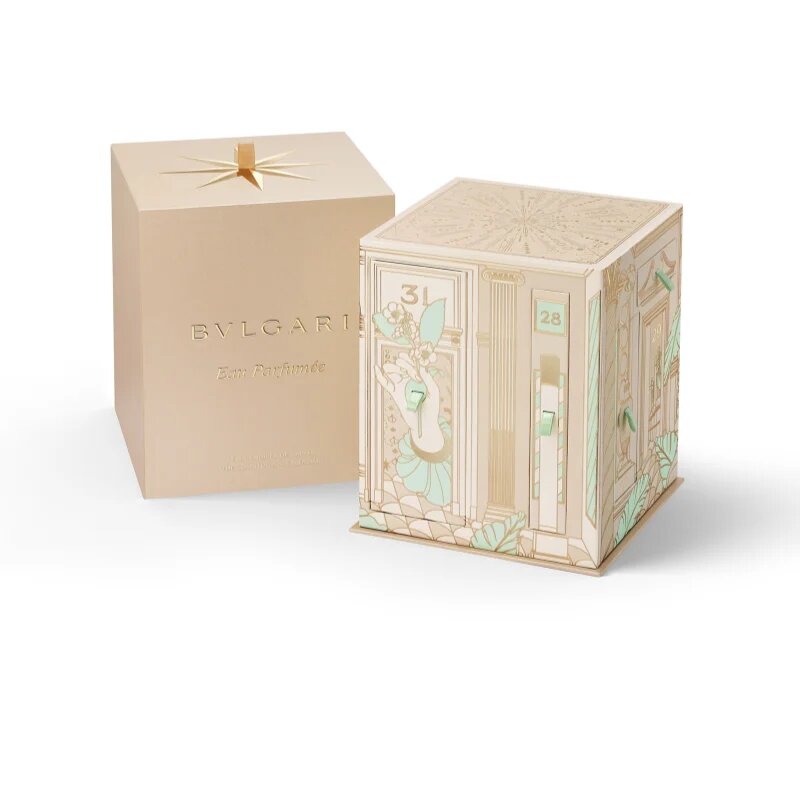 BVLGARI Eau Parfumée Calendar visszaszámláló naptár az újévig unisex