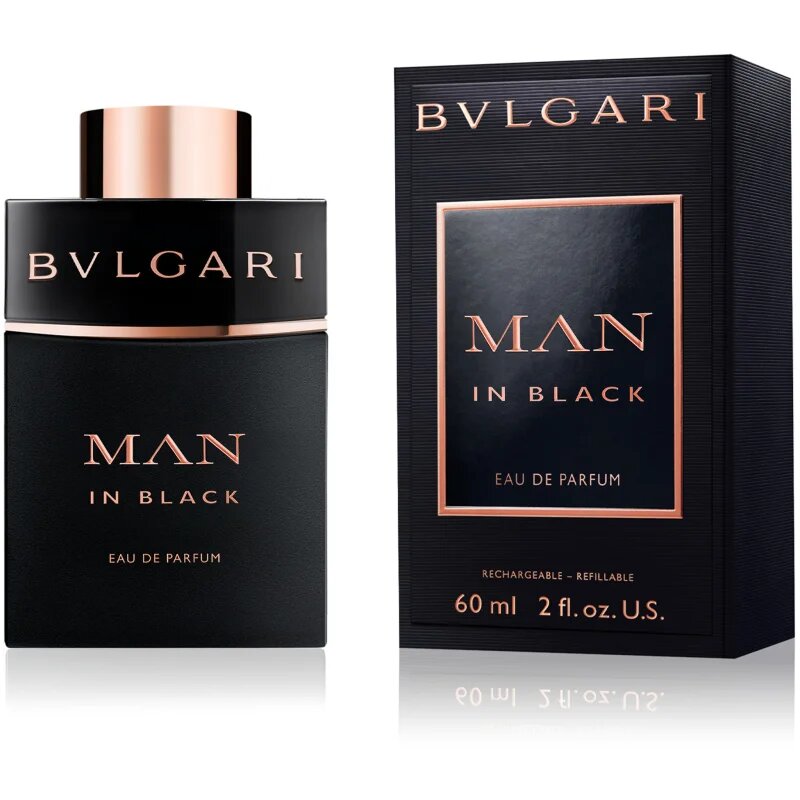 BVLGARI Man In Black Eau de Parfum utántölthető uraknak 60 ml