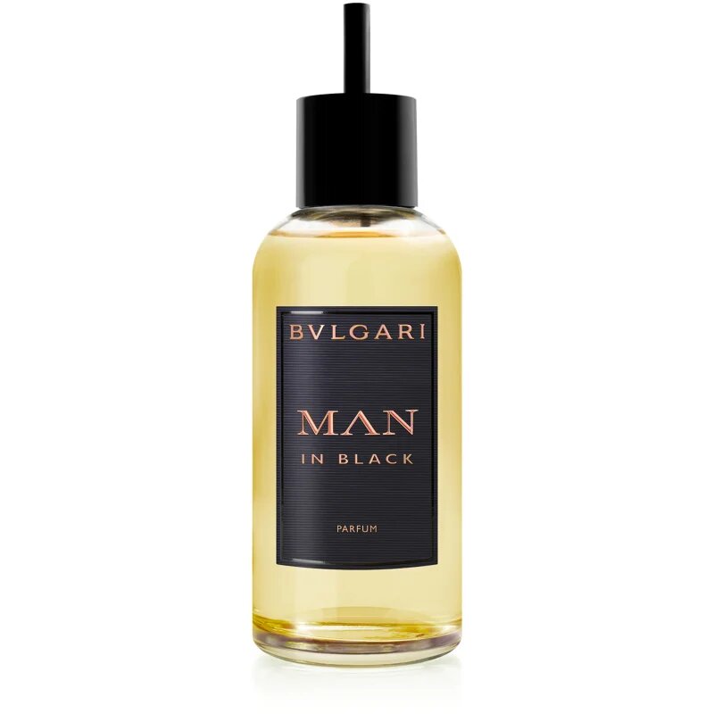 BVLGARI Man In Black Parfum parfüm utántöltő uraknak 200 ml