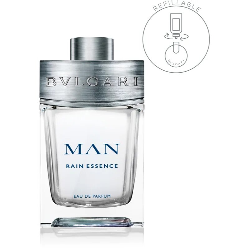 BVLGARI Man Rain Essence Eau de Parfum utántölthető uraknak 150 ml