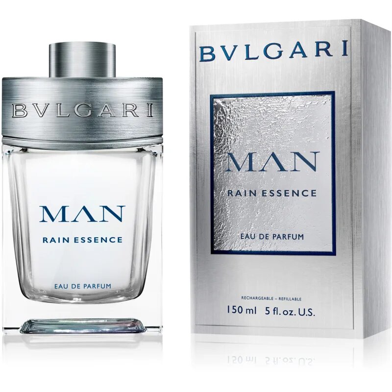 BVLGARI Man Rain Essence Eau de Parfum utántölthető uraknak 150 ml