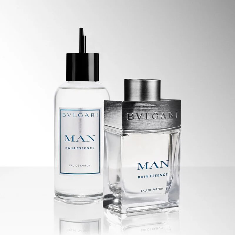 BVLGARI Man Rain Essence Eau de Parfum utántölthető uraknak 200 ml