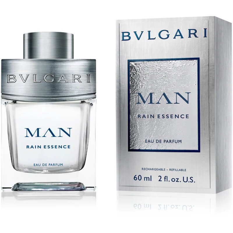 BVLGARI Man Rain Essence Eau de Parfum utántölthető uraknak 60 ml