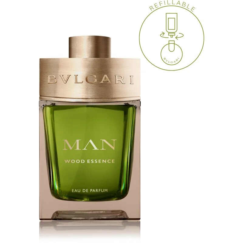 BVLGARI Man Wood Essence Eau de Parfum utántölthető uraknak 150 ml