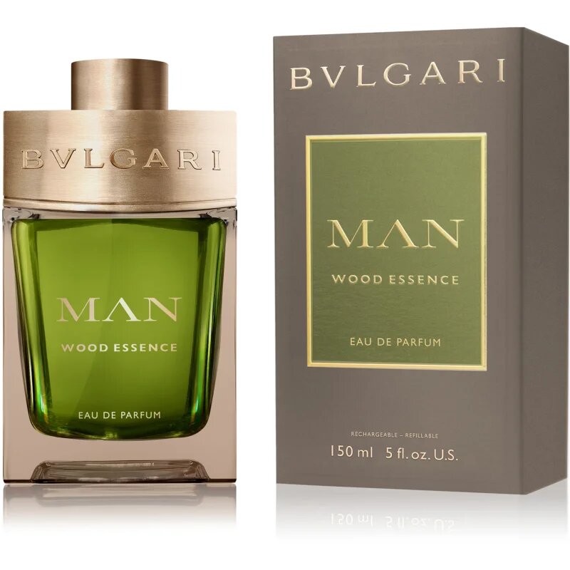 BVLGARI Man Wood Essence Eau de Parfum utántölthető uraknak 150 ml