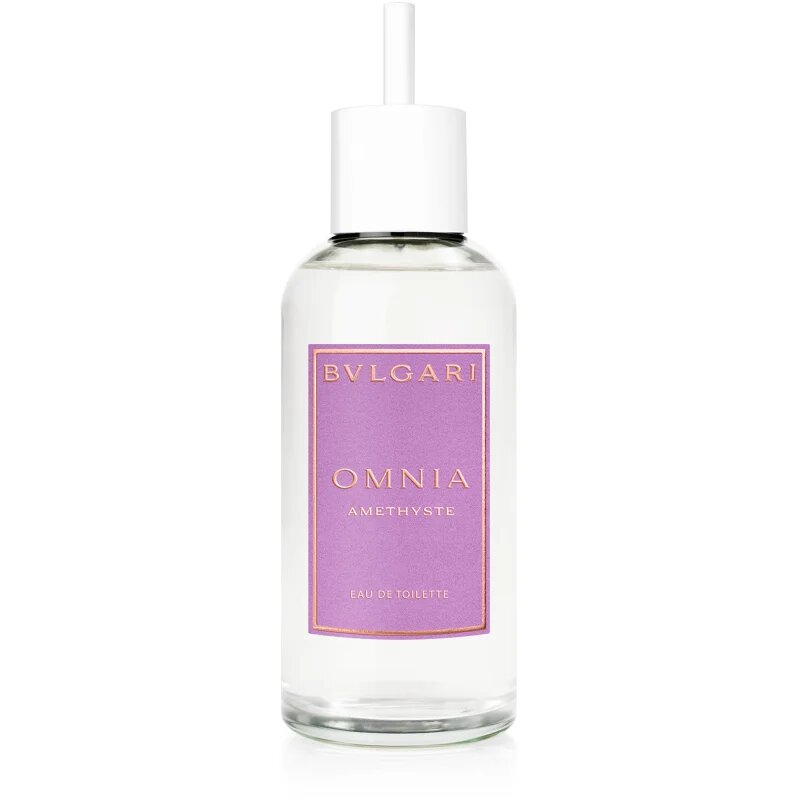 BVLGARI Omnia Amethyste Eau de Toilette utántölthető hölgyeknek 200 ml