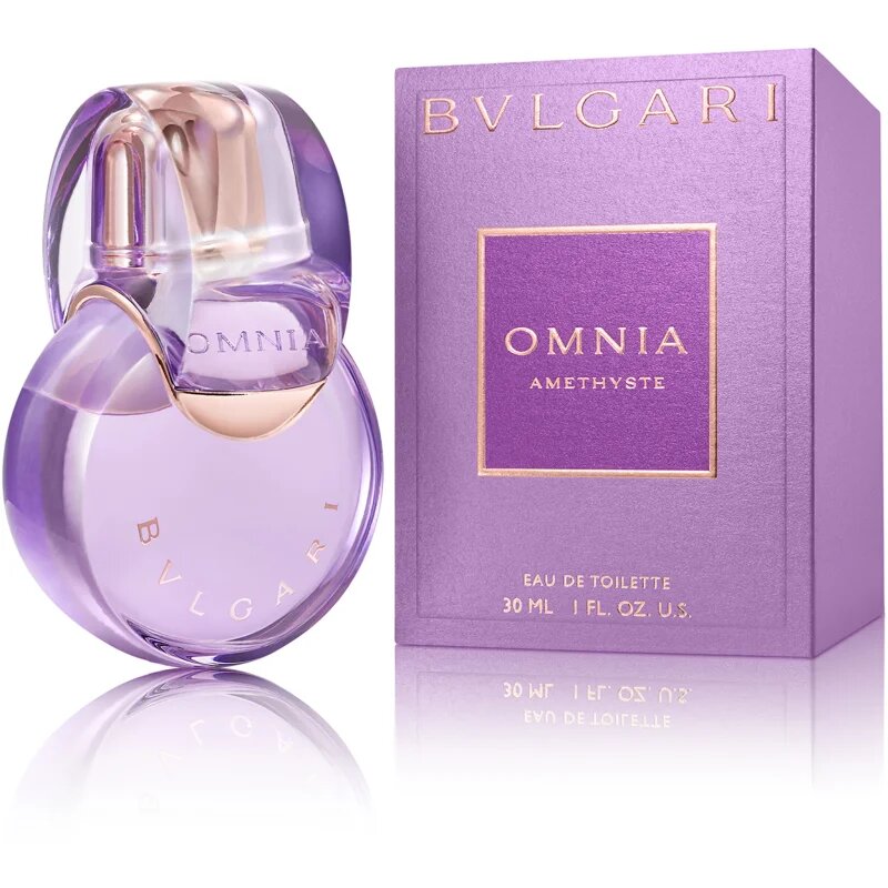 BVLGARI Omnia Amethyste Eau de Toilette utántölthető hölgyeknek 30 ml