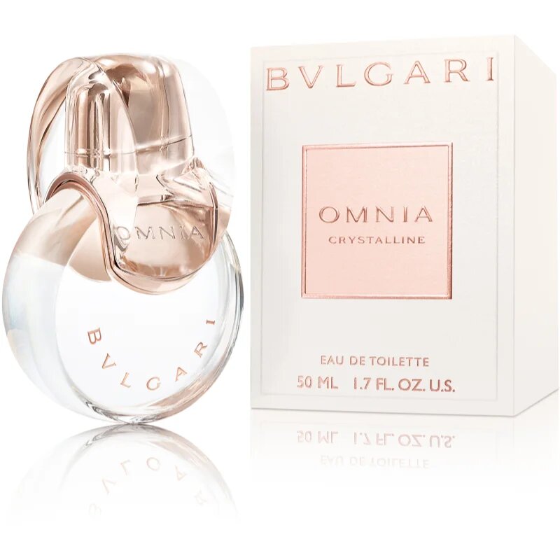 BVLGARI Omnia Crystalline Eau de Toilette utántölthető hölgyeknek 50 ml
