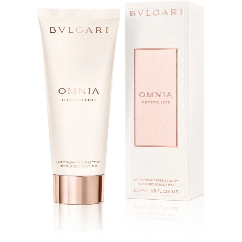 BVLGARI Omnia Crystalline hidratáló testápoló tej hölgyeknek 200 ml
