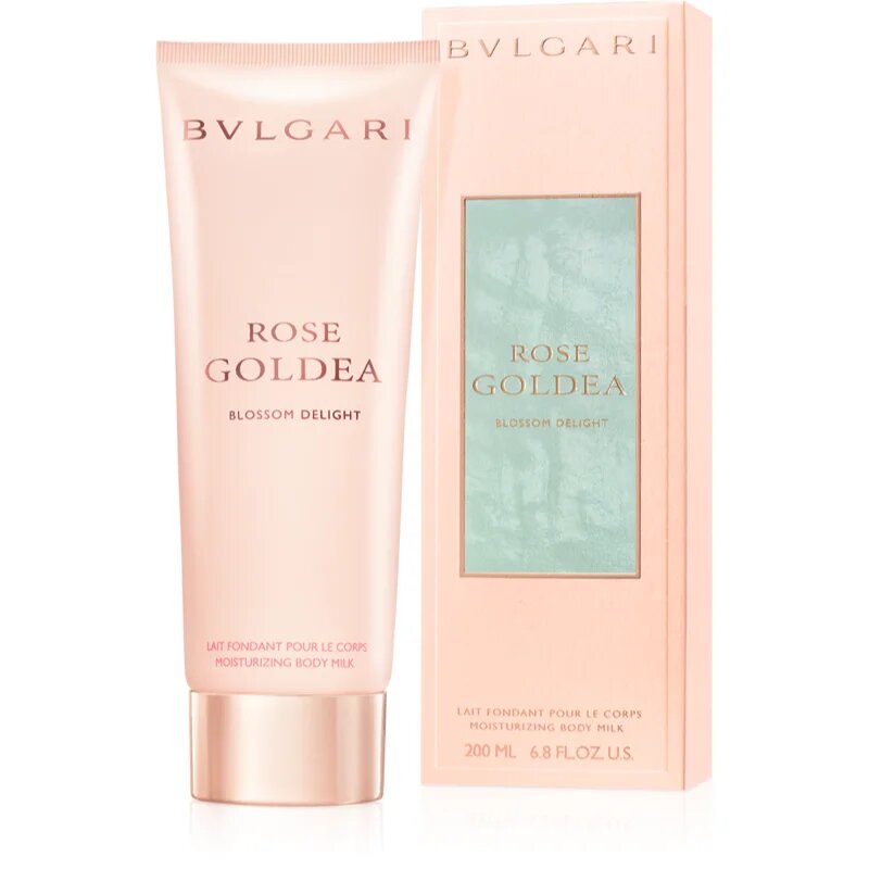 BVLGARI Rose Goldea Blossom Delight parfümös testápoló tej hölgyeknek 200 ml
