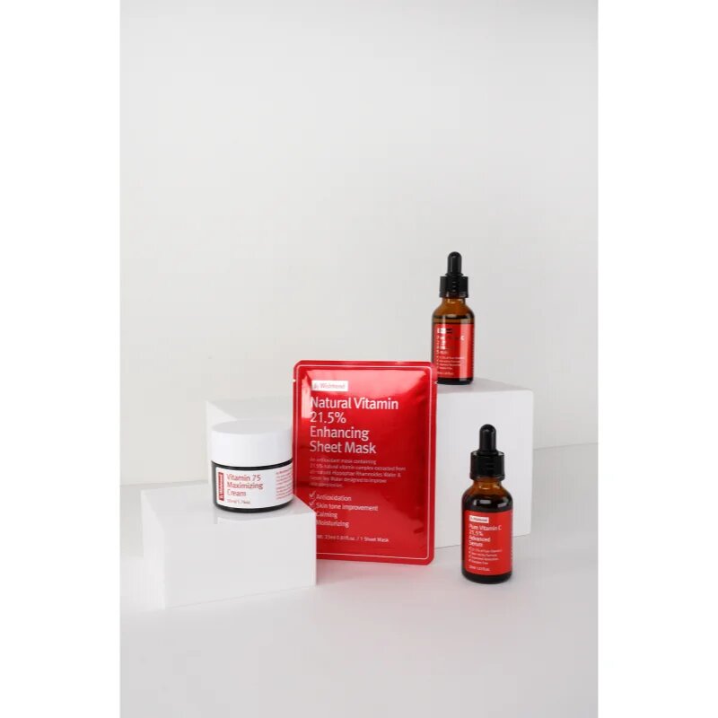 By Wishtrend Natural Vitamin feszesítő gézmaszk 23 ml