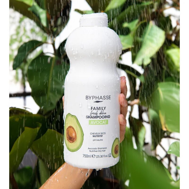 BYPHASSE Avocado sampon száraz hajra 750 ml