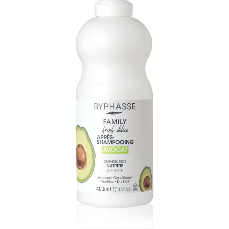 BYPHASSE Avocat kondicionáló száraz hajra 400 ml