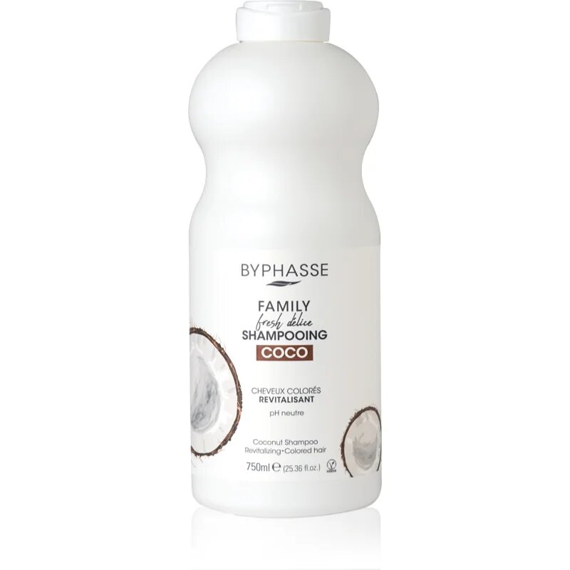BYPHASSE Coco sampon festett hajra 750 ml