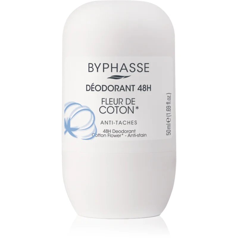 BYPHASSE Cotton Flower golyós dezodor 50 ml