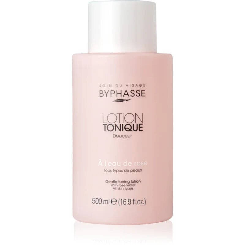 BYPHASSE Lotion Tonique arctonikum rózsavízzel 500 ml