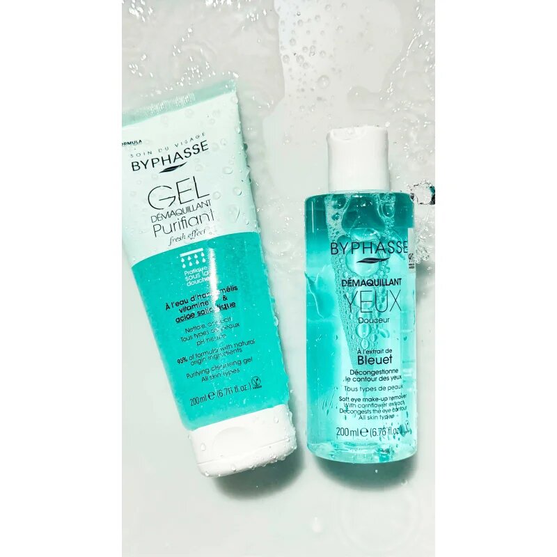 BYPHASSE Purifying tisztító gél minden bőrtípusra 200 ml