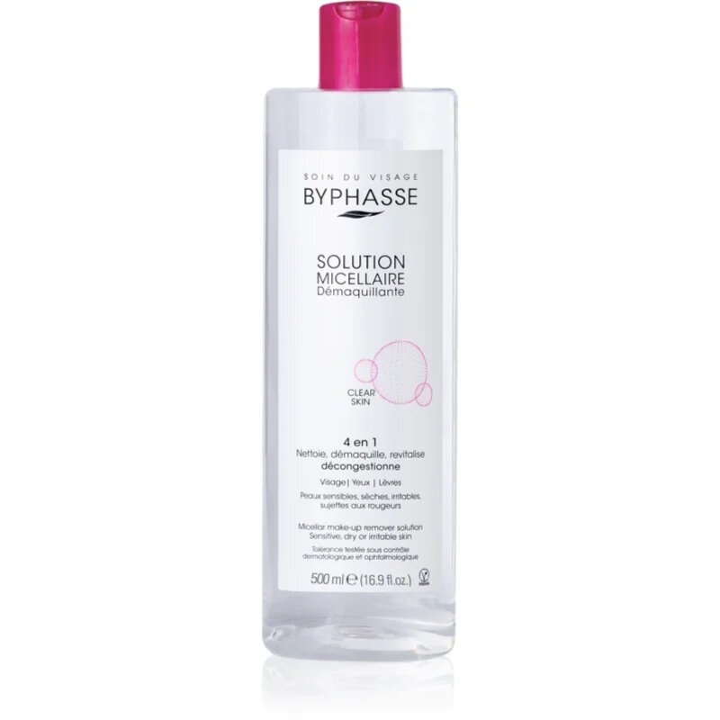 BYPHASSE Solution Micellaire make-up lemosó 500 ml