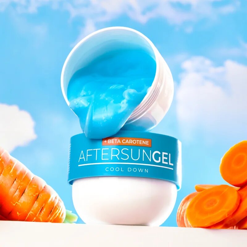ByRokko Beta Carotene After Sun Gel hűsítő napozás utáni gél 200 g