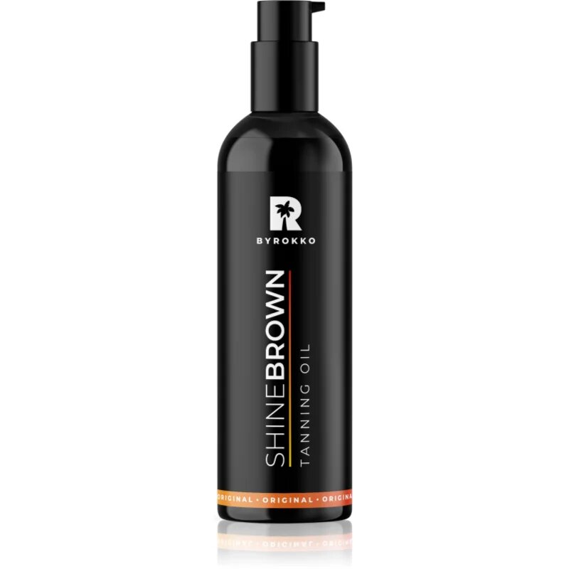 ByRokko Shine Brown Tan Up! készítmény a napbarnítottság felgyorsítására és meghosszabbítására 150 ml