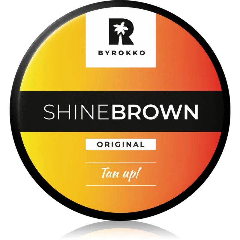ByRokko Shine Brown Tan Up! készítmény a napbarnítottság felgyorsítására és meghosszabbítására 200 ml