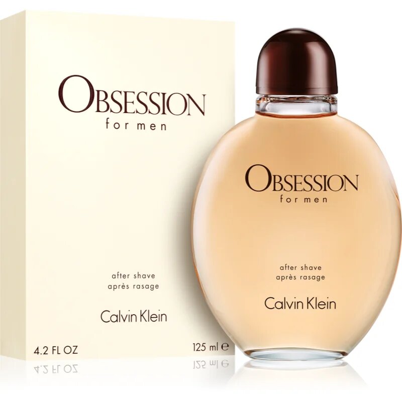 Calvin Klein Obsession for Men borotválkozás utáni arcvíz uraknak 125 ml