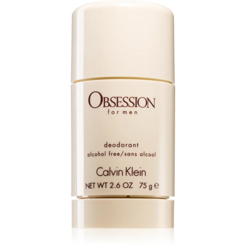 Calvin Klein Obsession for Men stift dezodor alkoholmentes uraknak 75 ml