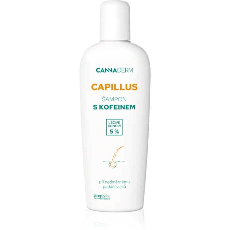 Cannaderm Capillus Caffeine shampoo sampon kender olajjal 150 ml