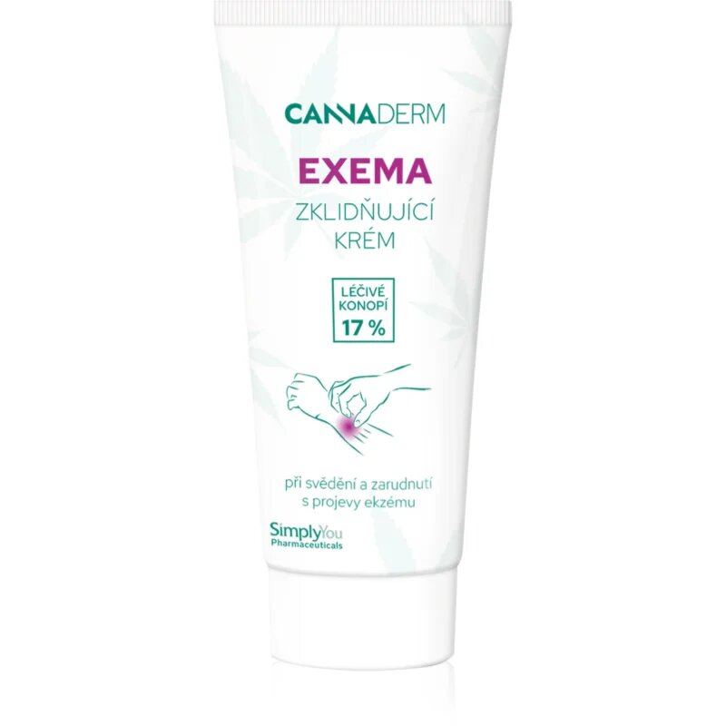 Cannaderm Exema Calming cream nyugtató krém kender olajjal 50 g