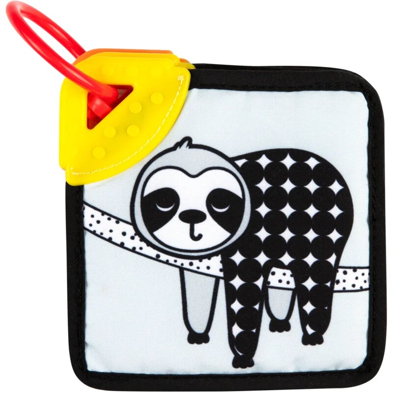 Canpol babies BabiesBoo Sensory Cards with Teether forgatható könyvecske rágókával 1 db