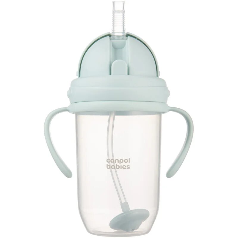 Canpol babies Cup bögre nehezékkel Green 6m+ 1 db