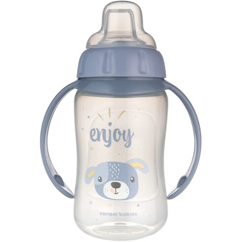 Canpol babies Cute Animals Training Cup gyakorlóbögre Dog 6m+ 1 db