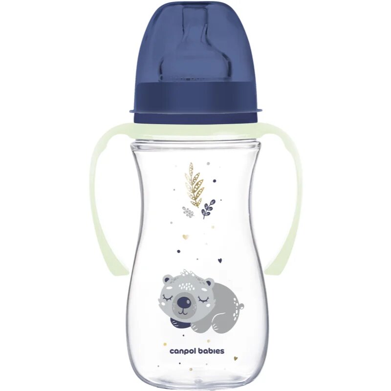 Canpol babies EasyStart Sleepy Koala 300 ml cumisüveg 12 m+ Blue 1 db