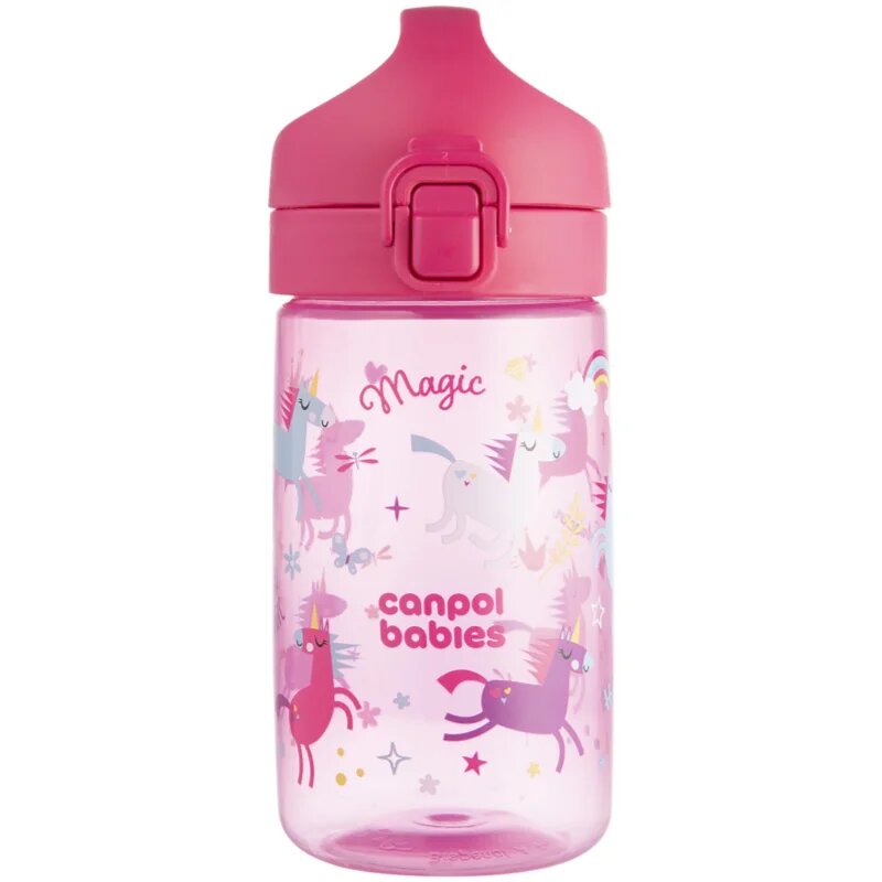 Canpol babies Junior Bottle gyerekkulacs Pink 1 db